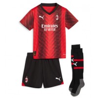AC Milan Christian Pulisic #11 Replica Home Minikit 2023-24 Short Sleeve (+ pants)